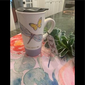 “Stay Positive” Ceramic Cup 🌷☕️